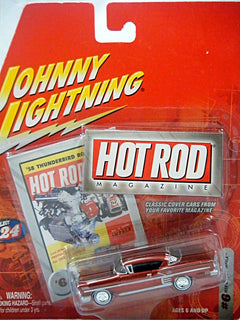 Johnny Lightning Hot Rod Magazine 1958 Chevrolet Impala