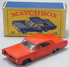 Matchbox: (22C-2) - Pontiac Grand Prix