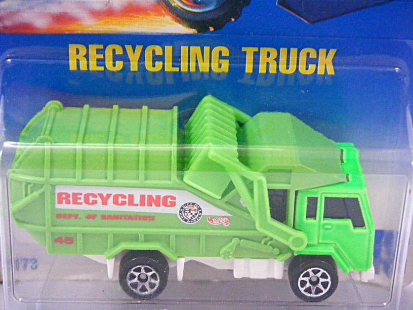Hot Wheels - Recycling Truck – Global Diecast Direct