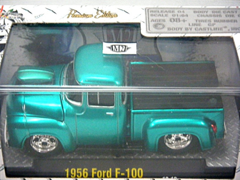 M2 Machines Ground Pounders Premium Edtion 1956 Ford F-100 Pickup Truck