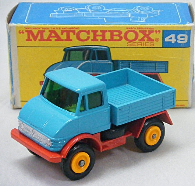 Matchbox Regular Wheels - Mercedes-Benz Unimog
