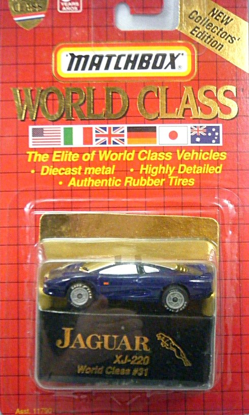 Matchbox World Class - Jaguar XJ 220 Supercar