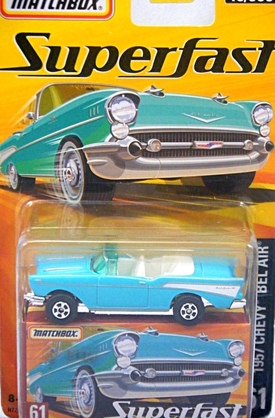 Matchbox Superfast 1957 Chevrolet Bel Air Convertible