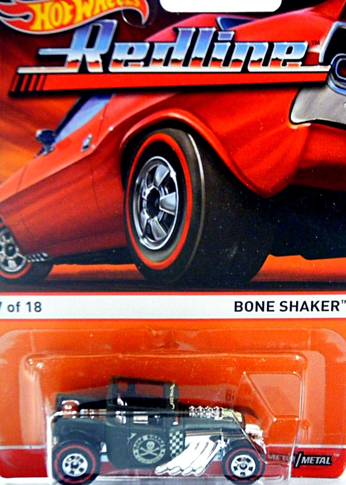 Hot Wheels Redline - Bone Shaker Model A Ford Hot Rod Pickup Truck