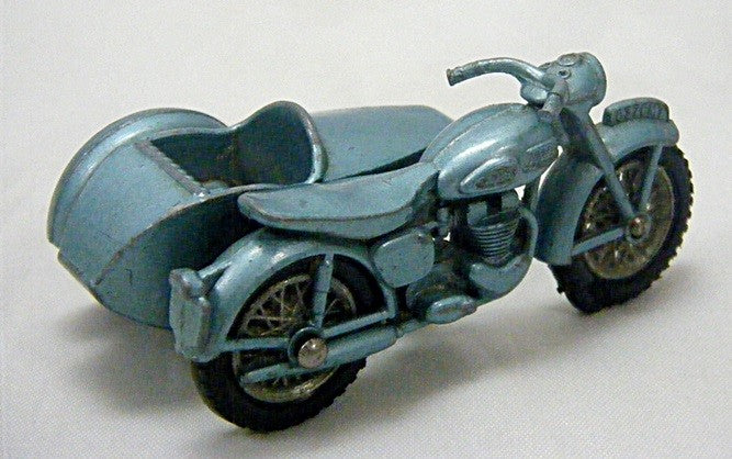 Matchbox Regular Wheels - Triumph Motorcycle with Sidecar