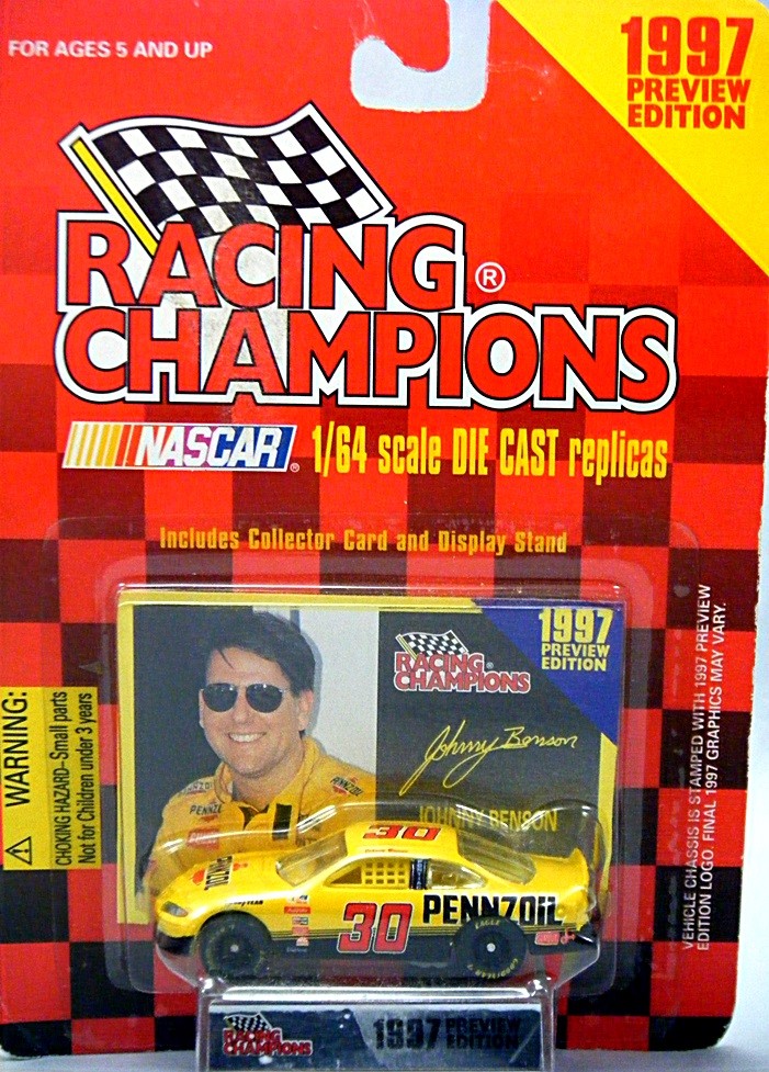 Racing Champions NASCAR - Derricke Cope 1997 Skittles Pontiac Grand Prix Stock Car