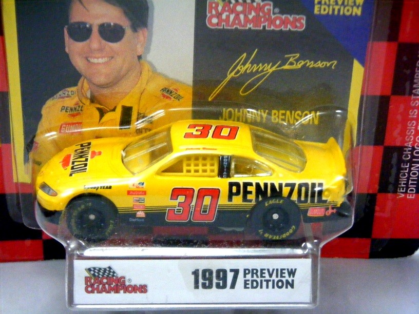 Racing Champions NASCAR - Derricke Cope 1997 Skittles Pontiac Grand Prix Stock Car