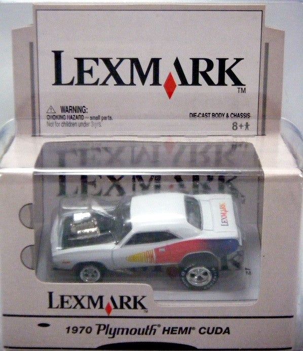 Johnny Lightning Plymouth Cuda Lexmark Promo