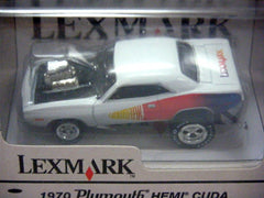 Johnny Lightning Plymouth Cuda Lexmark Promo