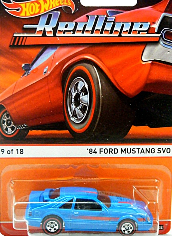 Hot Wheels - Redline - 1984 Ford Mustang SVO