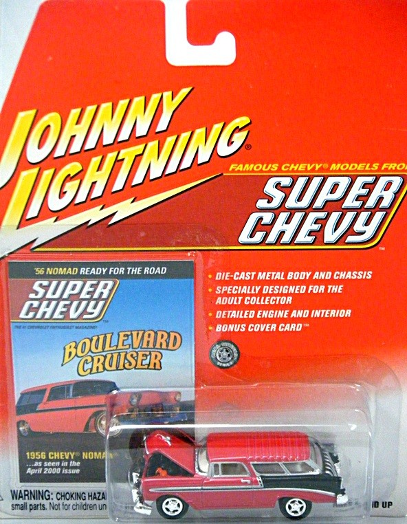 Johnny Lightning Super Chevy Magazine – 1957 Chevrolet Nomad