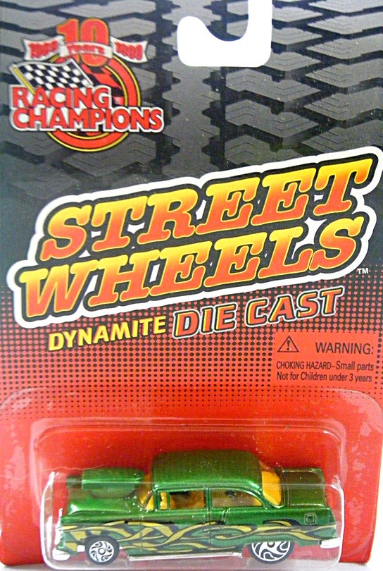 Racing Champions Street Wheels Series - 1957 Chevy Bel Air Hot Rod