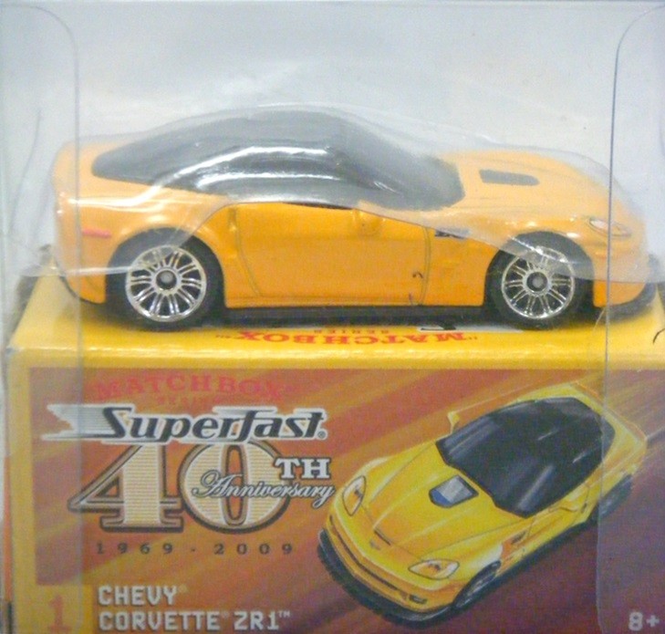Matchbox - Superfast 40th Anniv. - Chevrolet Corvette ZR1