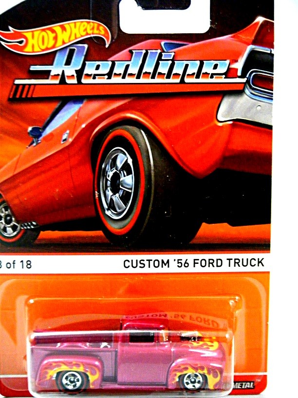 Hot Wheels Redline - Custom 56 Ford Hot Rod Pickup Truck