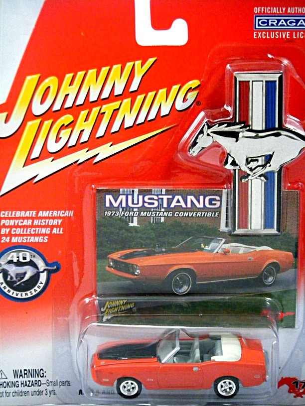 Johnny Lightning Mustang – 1973 Ford Mustang Convertible