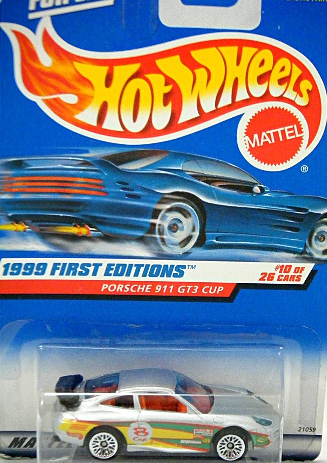 Hot Wheels 1999 First Editions - Porsche 911 GT-3 Cup