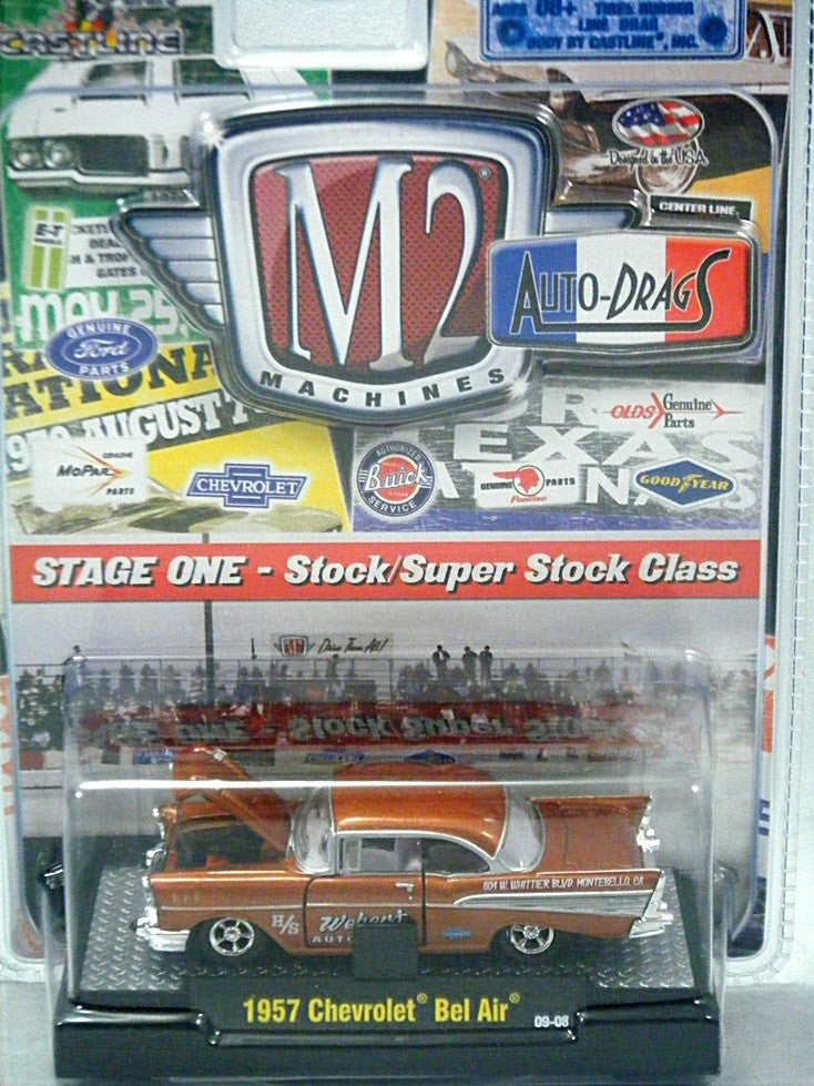 M2 Machines 1957 Chevrolet Bel Air NHRA Race Car