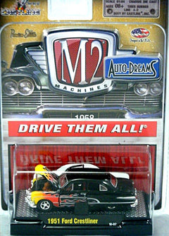 M2 Machines Auto Dreams 1951 Ford Crestliner