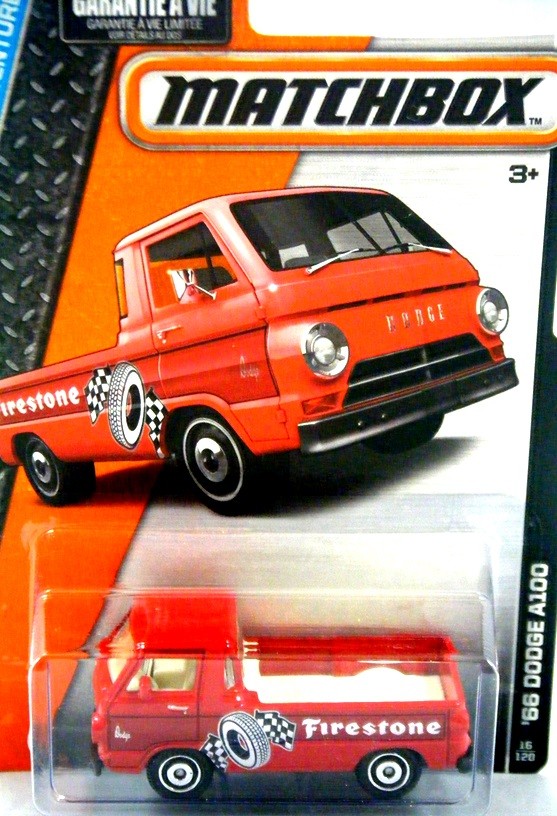 Matchbox - Dodge A100 Firestone Tire Pickup Truck