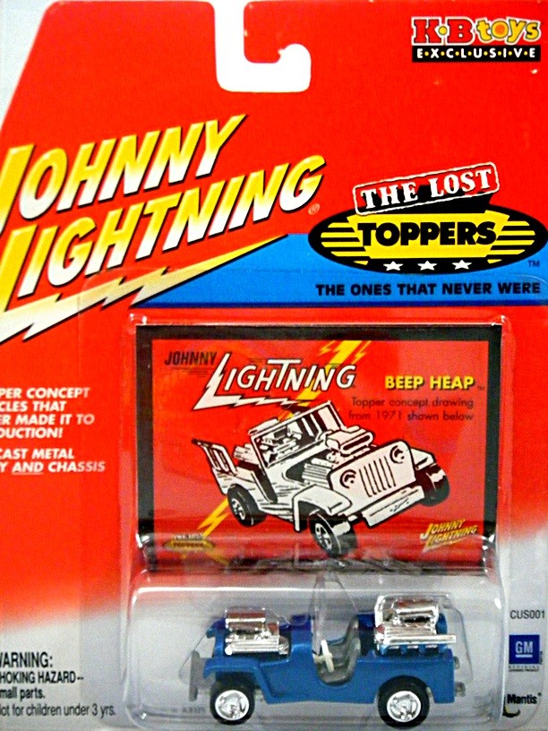 Johnny Lightning - Toppers - Jeep Beep Heap