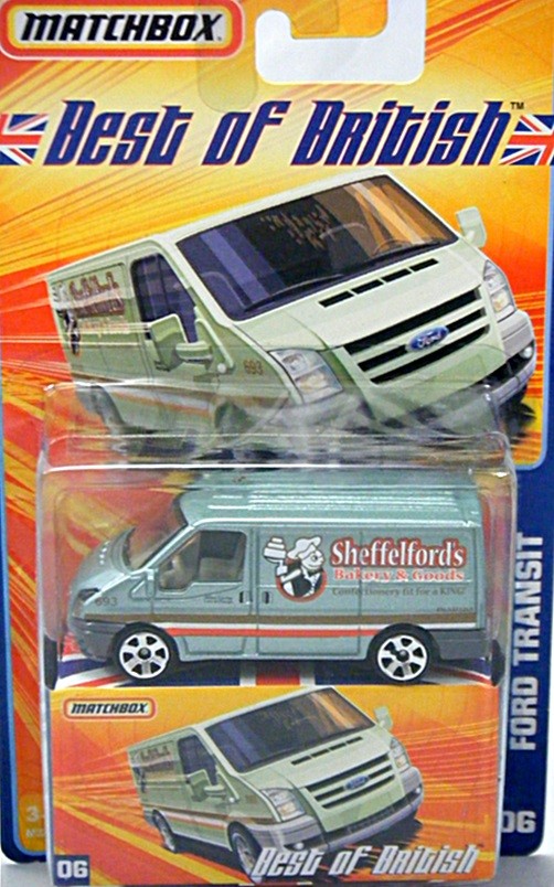 Matchbox Superfast Best of British Ford Tranist Bakery Truck