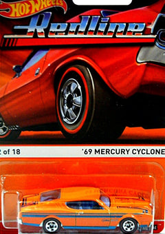 Hot Wheels Redline - 1969 Mercury Cyclone Fastback