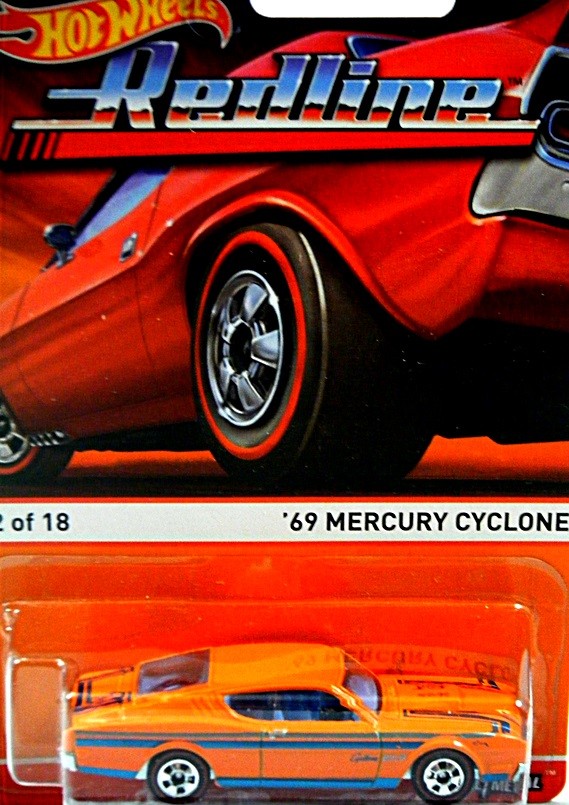 Hot Wheels Redline - 1969 Mercury Cyclone Fastback
