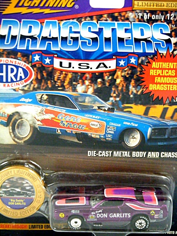 Johnny Lightning NHRA Don Garlits Dodge Charger Funny Car