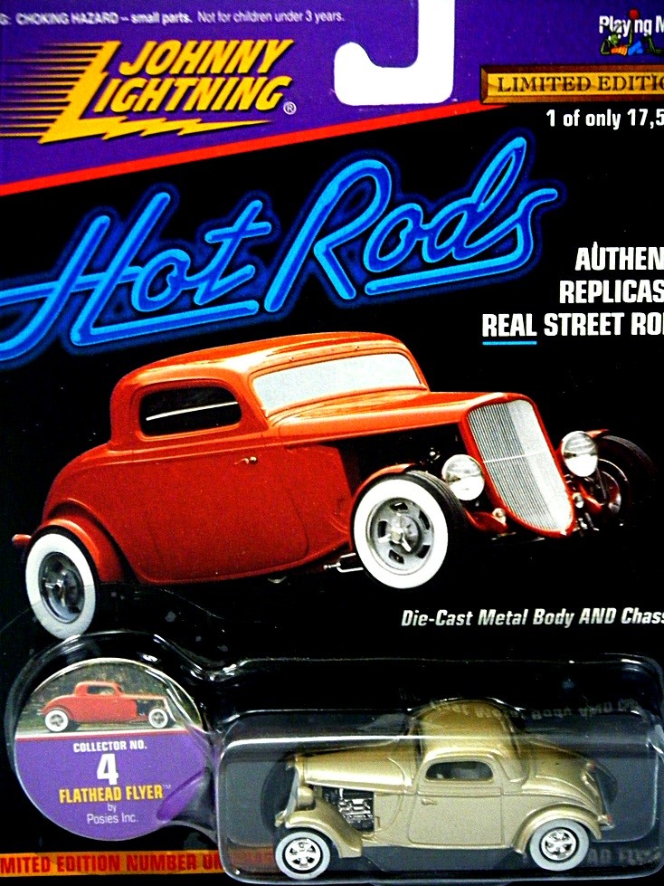 Johnny Lightning Ford Flathead Flyer Hot Rod