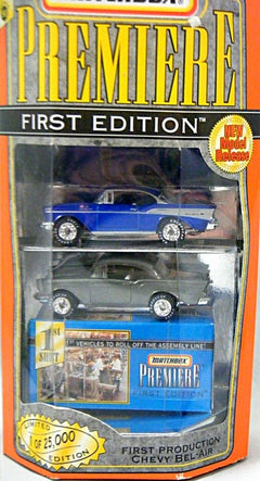 Matchbox - Premiere First Edition Set - 1957 Chevy Bel Air Fuelie