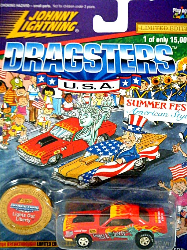 Johnny Lightning Summerfest Promo - Lady Liberty Dodge Challenger