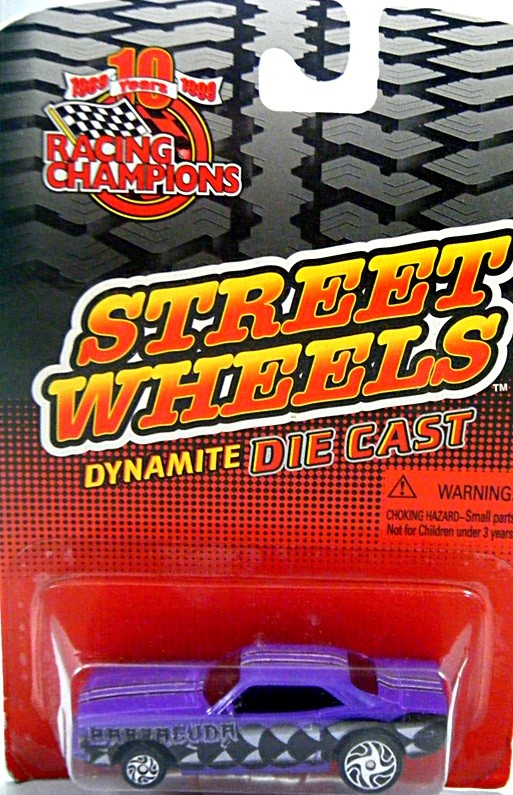 Racing Champions Street Wheels Series - 1965 Plymouth Barracuda