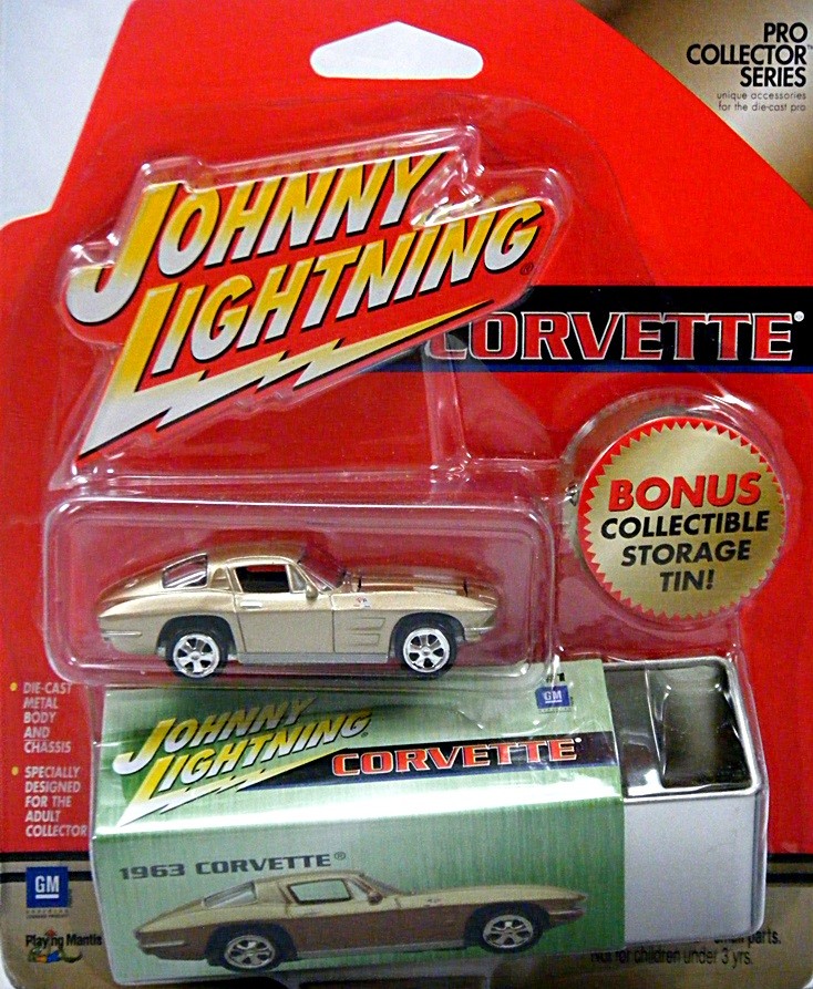 Johnny Lightning Pro Collector Series 1963 Chevrolet Corvette Spilt Window Coupe