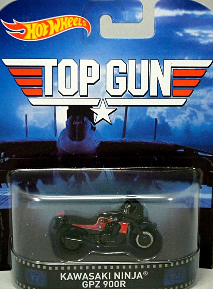 Hot Wheels - Nostalgia - Top Gun - Kawasaki Ninja GPZ 900R
