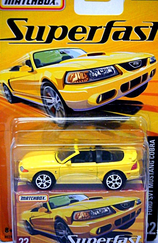Matchbox Superfast Ford Mustang SVT Cobra Convertible