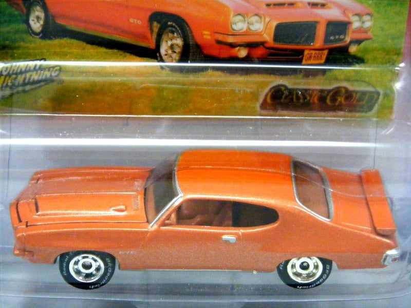 Johnny Lightning - Classic Gold - 1971 Pontiac GTO