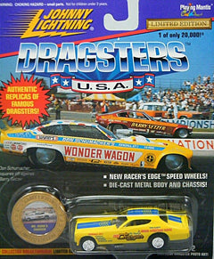 Johnny Lightning Dragsters USA  Mr Norms Charger 1972 Dodge Charger NHRA Funny Car