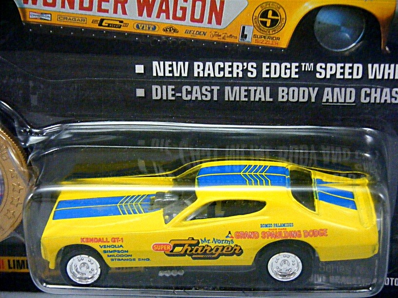 Johnny Lightning Dragsters USA  Mr Norms Charger 1972 Dodge Charger NHRA Funny Car