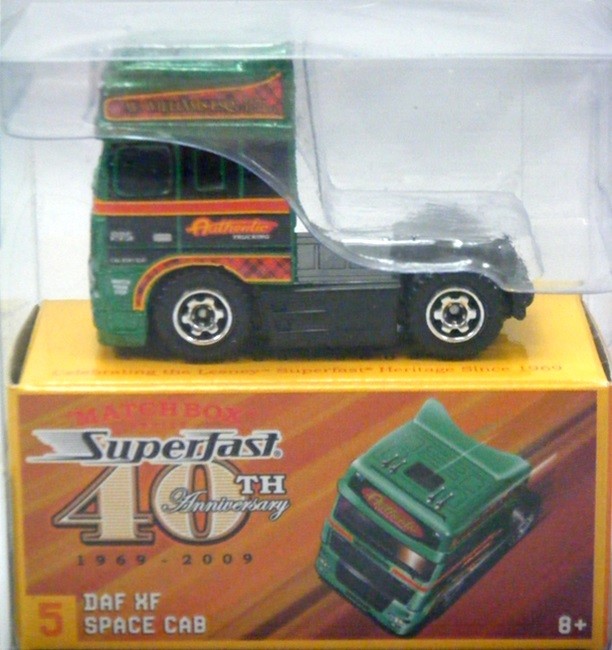 Matchbox 40th Anniversary DAF XF Space Cab