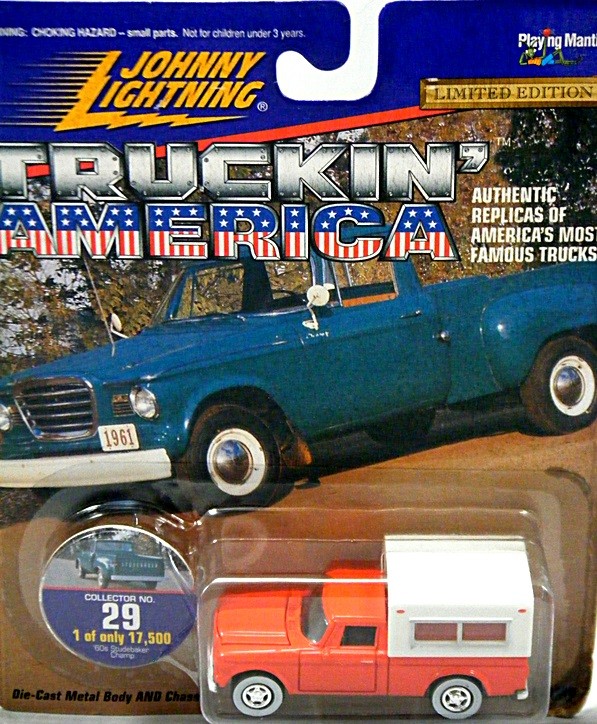 Johnny Lightning - Truckin Amierica - 1960's Studebaker Pickup Truck