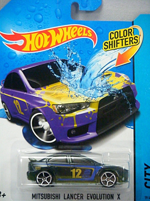 Hot Wheels - Color Shifters - Mitsubishi Lancer Evolution X