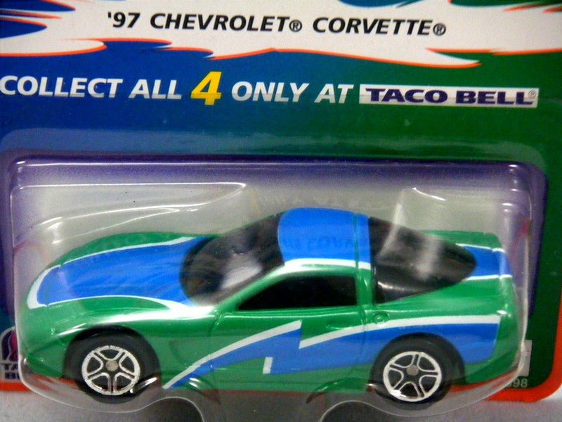 Matchbox - Taco Bell Promotional Model - 1997 Chevrolet Corvette