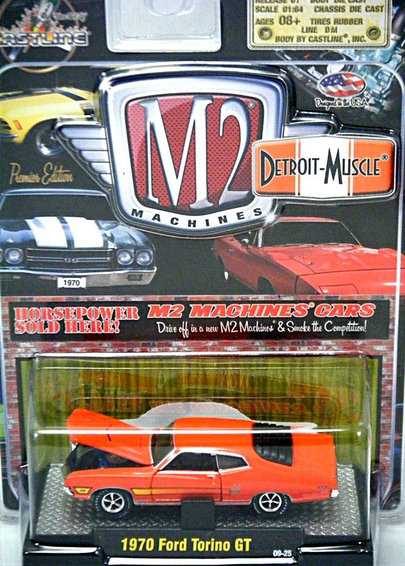  M2 Machines: 1970 Ford Torino GT Fastback