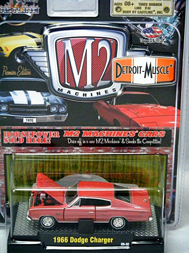 M2 Machines Detroit Muscle 1966 Dodge Charger - MOPAR