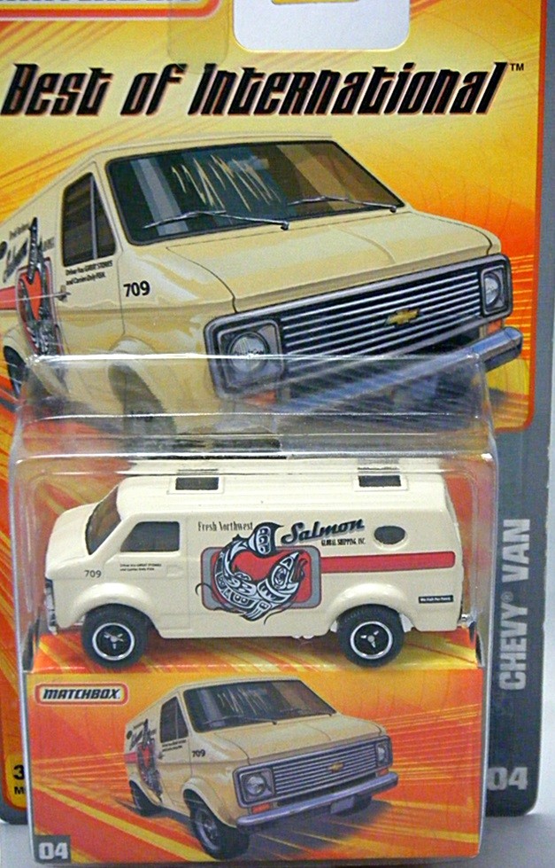 Matchbox Superfast Best of International Chevrolet Seafood Store Van