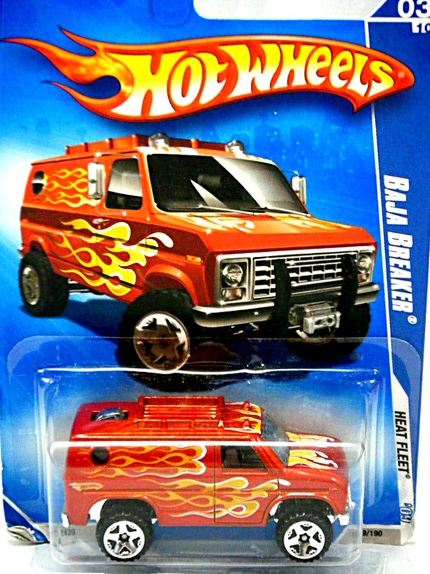 Hot Wheels Super Chromes Series - Baja Breaker 4x4 Van