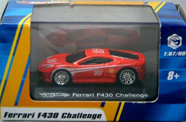 Hot Wheels HO Scale - Ferrari F430 Challenge Race Car