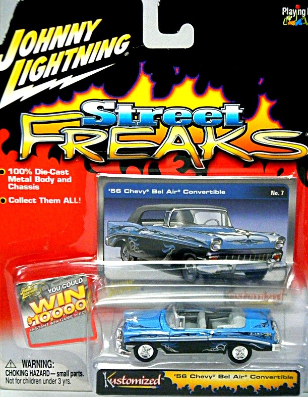 Johnny Lightning Kustomized 1955 Chevrolet Nomad