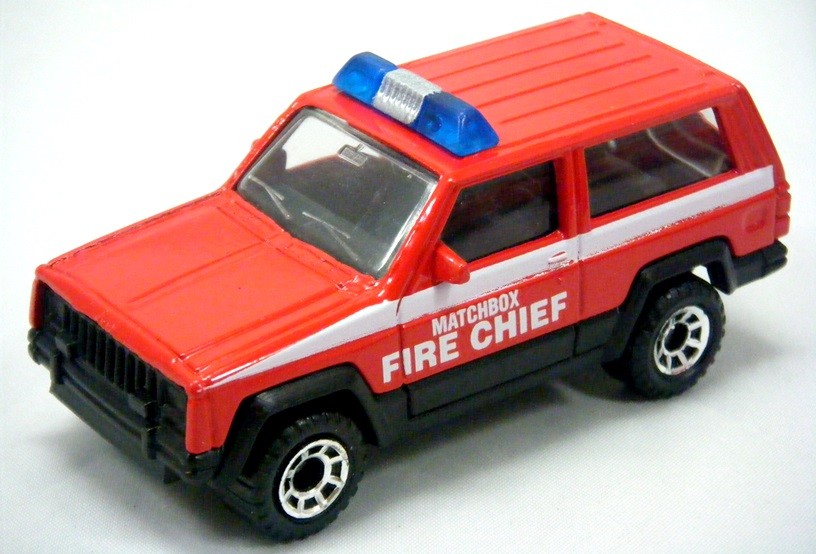 Matchbox - Jeep Cherokee Fire Chief