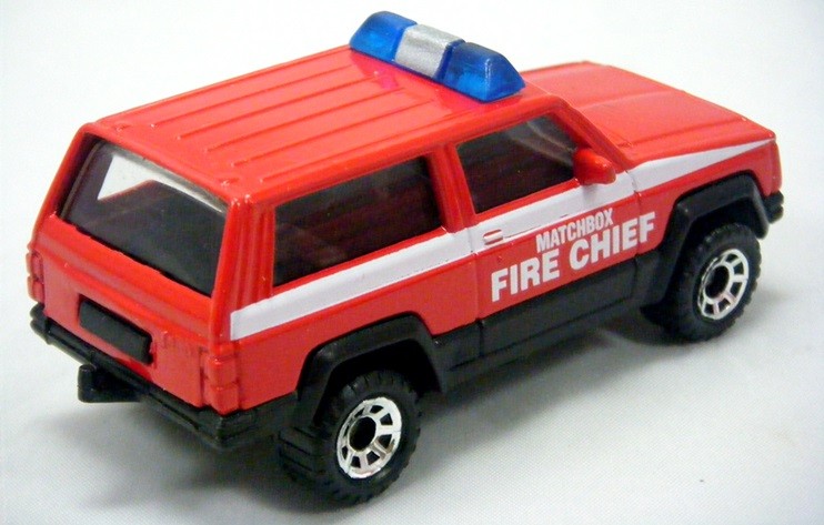 Matchbox - Jeep Cherokee Fire Chief